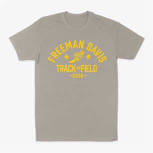 Freeman Davis Elementary School Track and Field Classic Dad T-Shirt