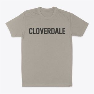 Cloverdale Oregon Classic Block Classic Dad T-Shirt