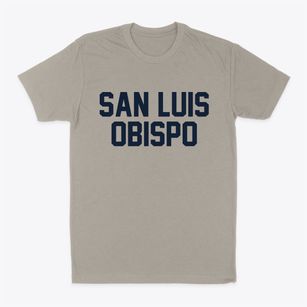 San Luis Obispo California Classic Block Classic Dad T-Shirt