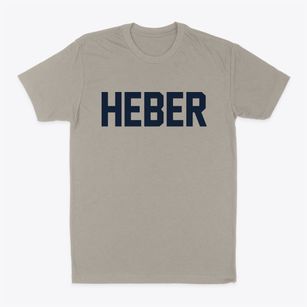 Heber Utah Classic Block Classic Dad T-Shirt