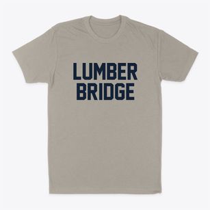 Lumber Bridge North Carolina Classic Block Classic Dad T-Shirt