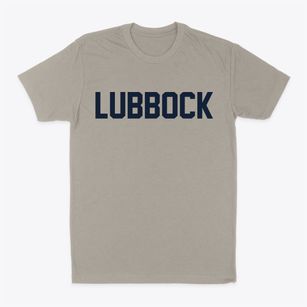 Lubbock Texas Classic Block Classic Dad T-Shirt