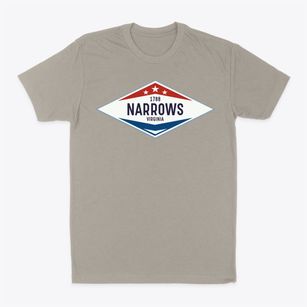 Narrows Virginia Diamond Star Classic Dad T-Shirt