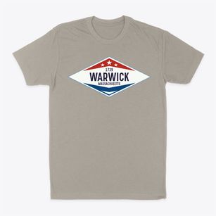 Warwick Massachusetts Diamond Star Classic Dad T-Shirt