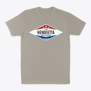 Henrietta North Carolina Diamond Star Classic Dad T-Shirt