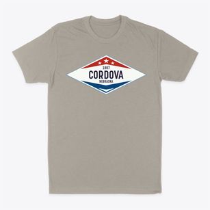 Cordova Nebraska Diamond Star Classic Dad T-Shirt