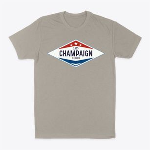 Champaign Illinois Diamond Star Classic Dad T-Shirt