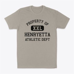 Henryetta Oklahoma Athletic Dept Classic Dad T-Shirt