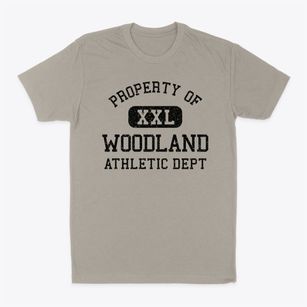 Woodland California Athletic Dept Classic Dad T-Shirt