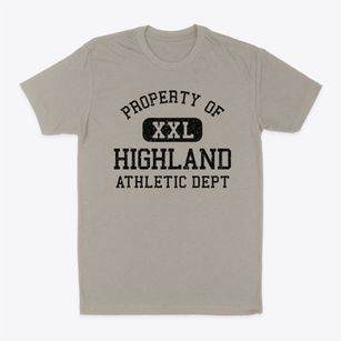 Highland California Athletic Dept Classic Dad T-Shirt