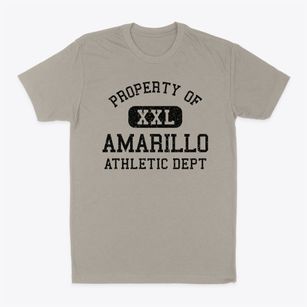 Amarillo Texas Athletic Dept Classic Dad T-Shirt