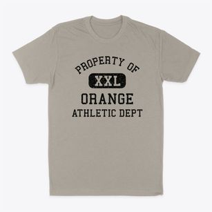 Orange Ohio Athletic Dept Classic Dad T-Shirt
