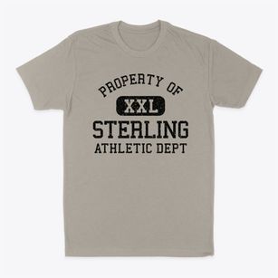 Sterling Massachusetts Athletic Dept Classic Dad T-Shirt