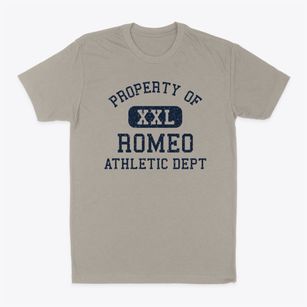 Romeo Michigan Athletic Dept Classic Dad T-Shirt