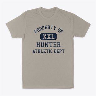 Hunter Tennessee Athletic Dept Classic Dad T-Shirt