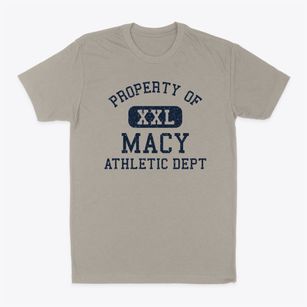 Macy Nebraska Athletic Dept Classic Dad T-Shirt