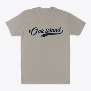 Oak Island North Carolina Vintage Team Classic Dad T-Shirt