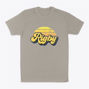 Rigby Idaho Sublime Sunset Classic Dad T-Shirt