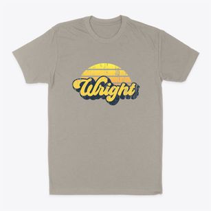 Wright Wyoming Sublime Sunset Classic Dad T-Shirt