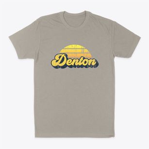 Denton North Carolina Sublime Sunset Classic Dad T-Shirt