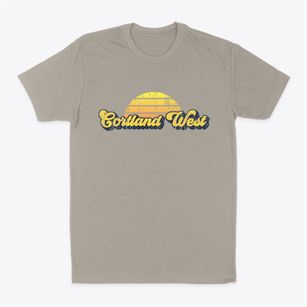 Cortland West New York Sublime Sunset Classic Dad T-Shirt