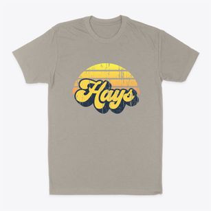 Hays Montana Sublime Sunset Classic Dad T-Shirt