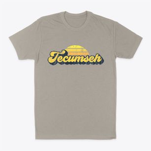 Tecumseh Michigan Sublime Sunset Classic Dad T-Shirt