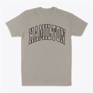 Hamilton Alabama Trendy Block Classic Dad T-Shirt