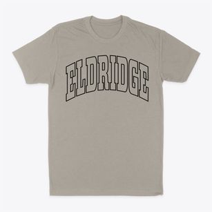 Eldridge Iowa Trendy Block Classic Dad T-Shirt