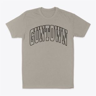 Guntown Mississippi Trendy Block Classic Dad T-Shirt