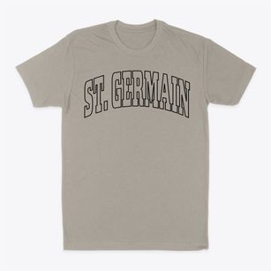 St. Germain Wisconsin Trendy Block Classic Dad T-Shirt