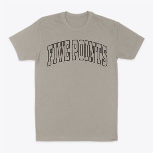Five Points Ohio Trendy Block Classic Dad T-Shirt