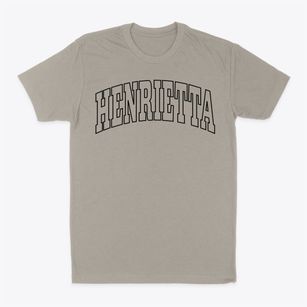 Henrietta North Carolina Trendy Block Classic Dad T-Shirt