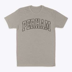 Perham Maine Trendy Block Classic Dad T-Shirt