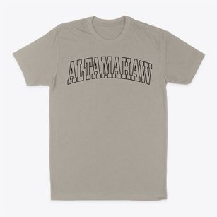 Altamahaw North Carolina Trendy Block Classic Dad T-Shirt