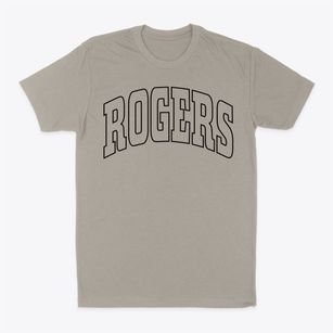Rogers Ohio Trendy Block Classic Dad T-Shirt