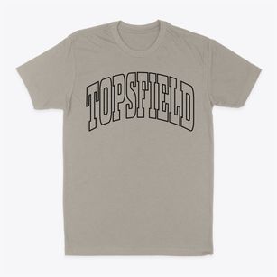 Topsfield Maine Trendy Block Classic Dad T-Shirt