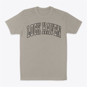 Lock Haven Pennsylvania Trendy Block Classic Dad T-Shirt
