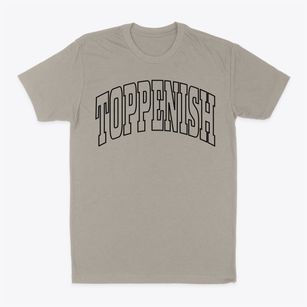 Toppenish Washington Trendy Block Classic Dad T-Shirt