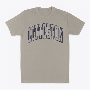 Littleton New Hampshire Trendy Block Classic Dad T-Shirt