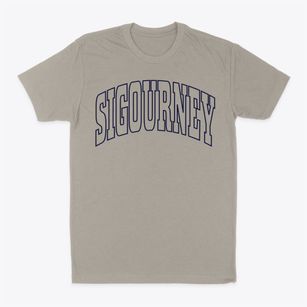 Sigourney Iowa Trendy Block Classic Dad T-Shirt