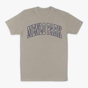 Menlo Park California Trendy Block Classic Dad T-Shirt