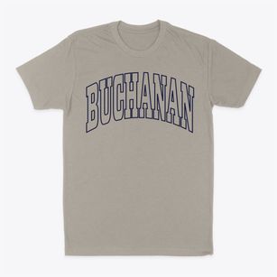 Buchanan Virginia Trendy Block Classic Dad T-Shirt