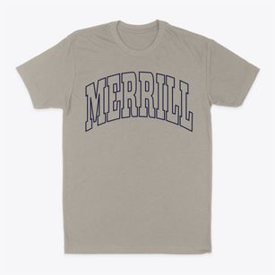 Merrill Iowa Trendy Block Classic Dad T-Shirt