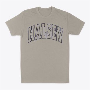 Halsey Wisconsin Trendy Block Classic Dad T-Shirt