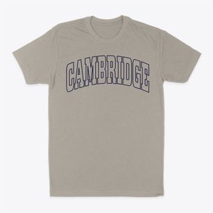 Cambridge Maine Trendy Block Classic Dad T-Shirt