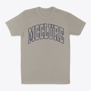 Mcclure Illinois Trendy Block Classic Dad T-Shirt