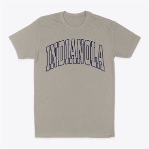 Indianola Illinois Trendy Block Classic Dad T-Shirt