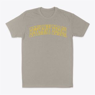 Bethany Beach Delaware Trendy Block Classic Dad T-Shirt