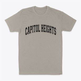 Capitol Heights Maryland Varsity Classic Dad T-Shirt